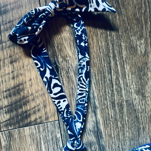 Lauren Ralph Lauren Navy and White Bikini - Picture 5 of 7